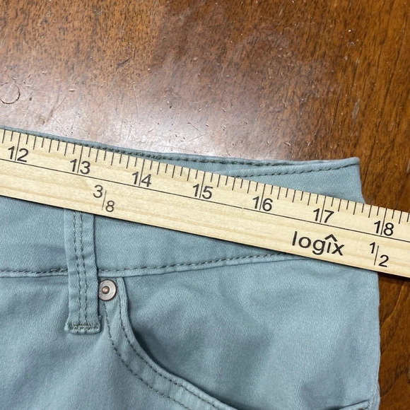 Gloria Vanderbilt Pants Amanda 2.0 Slim Leg Size 16 Women's Green‎ - Picture 6 of 9